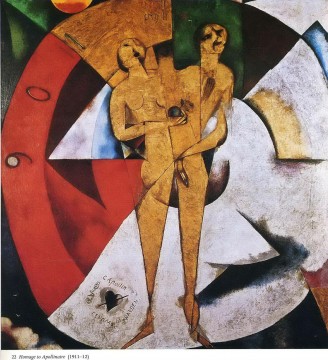  HOMENAJE Obras - Homenaje al contemporáneo de Apollinaire Marc Chagall